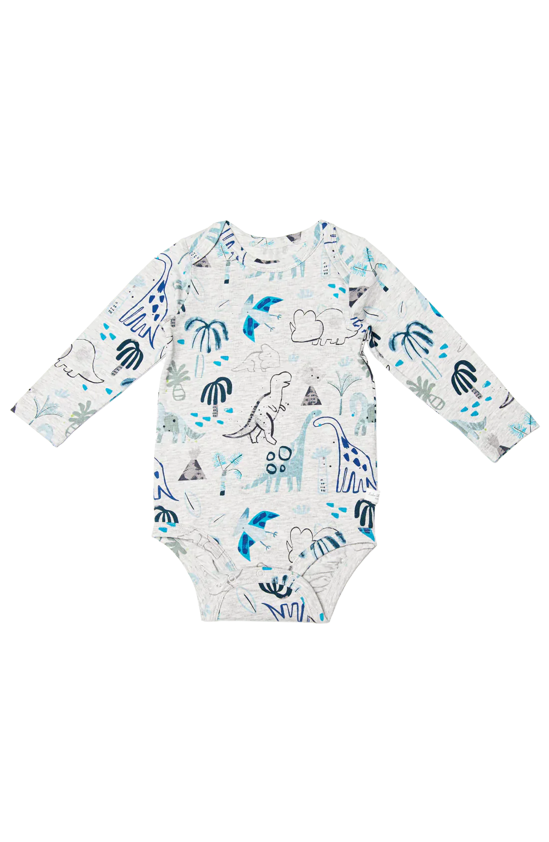 Long Sleeve Bodysuit Dinosaurs