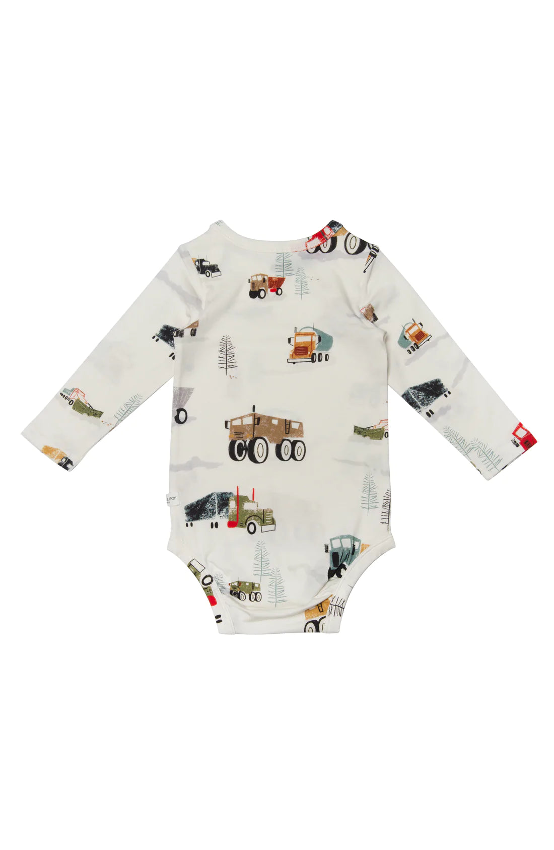 Long Sleeve Bodysuit Happy Trucks