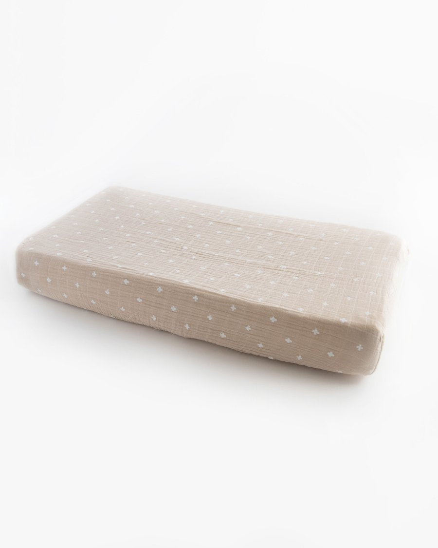 Cotton Muslin Changing Pad Cover