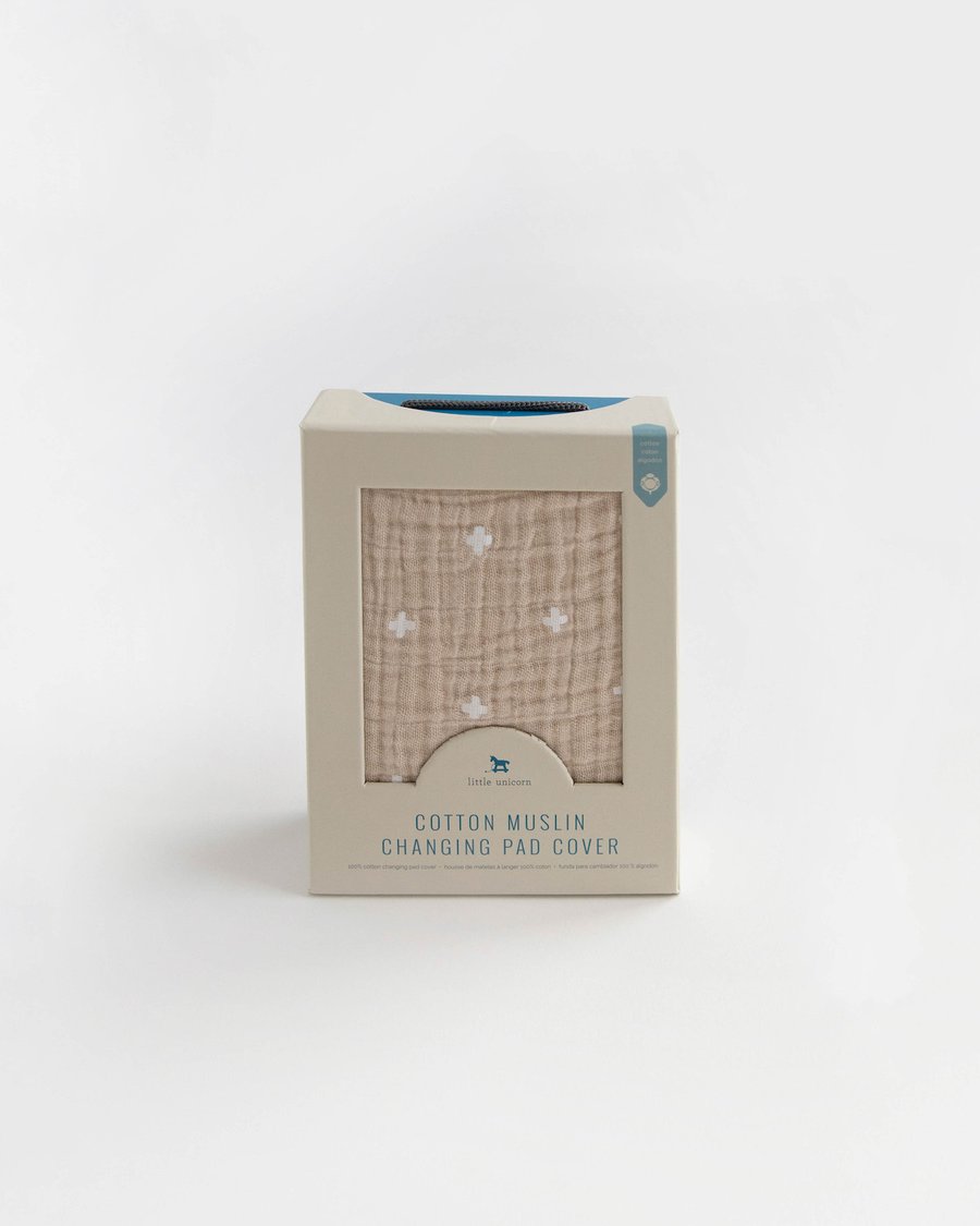 Cotton Muslin Changing Pad Cover