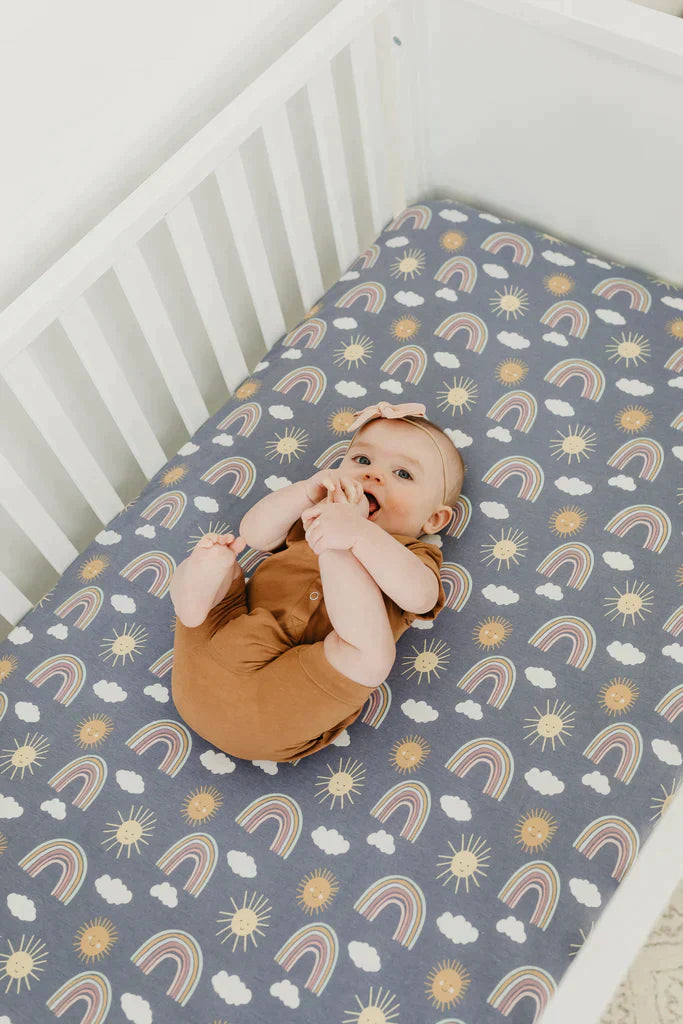 Premium Knit Fitted Crib Sheet