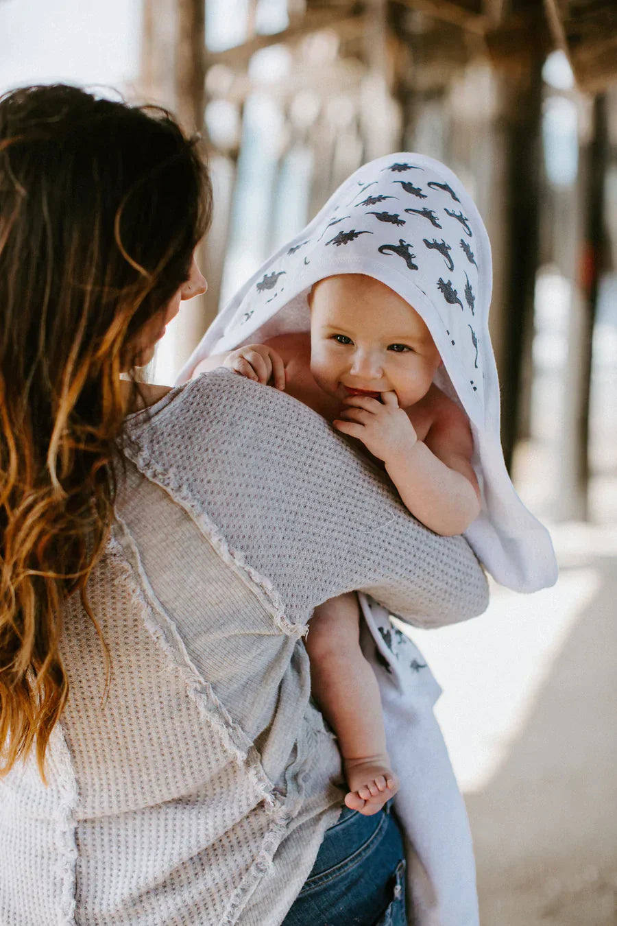 Premium Knit Hooded Towel