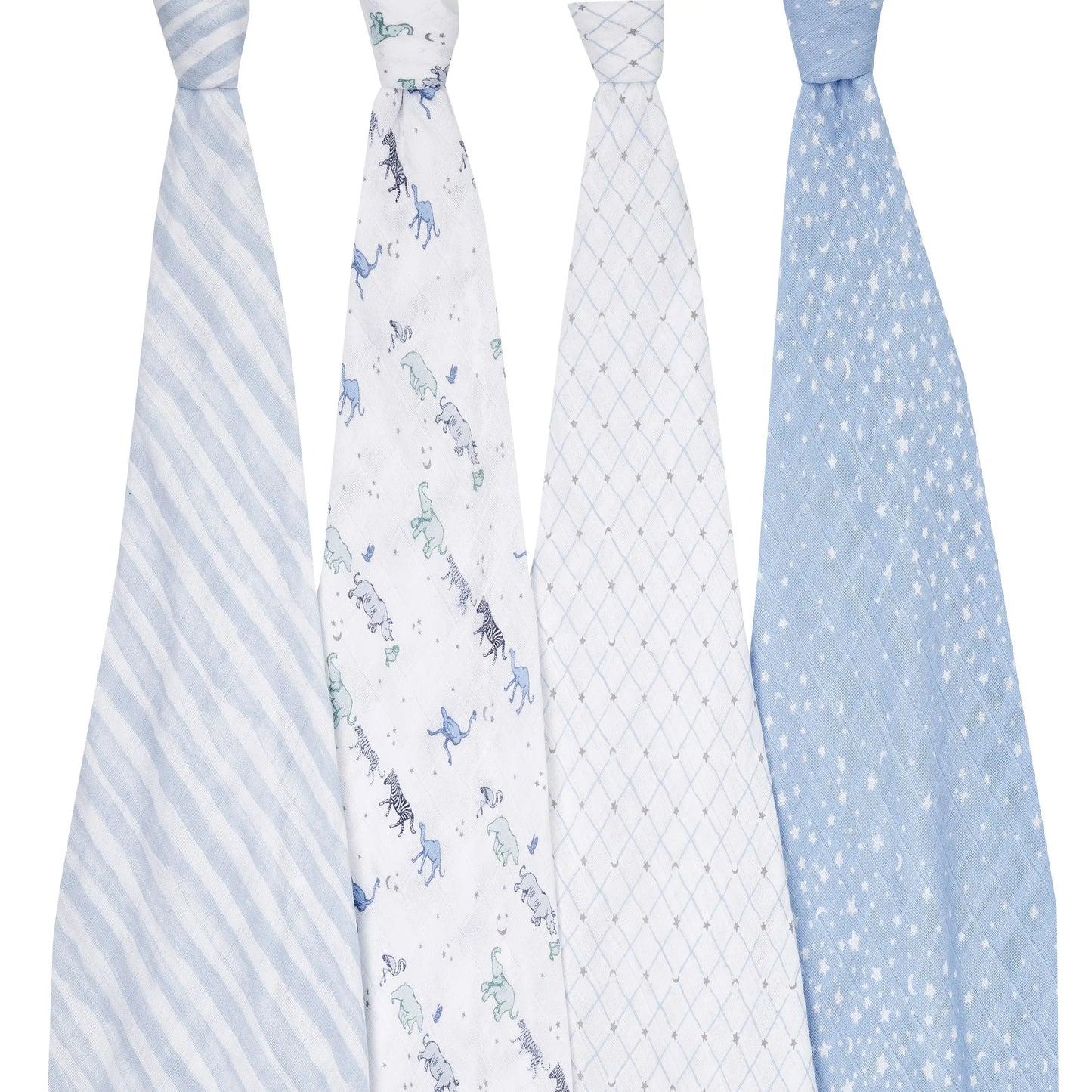 Cotton Muslin Swaddles 4pk