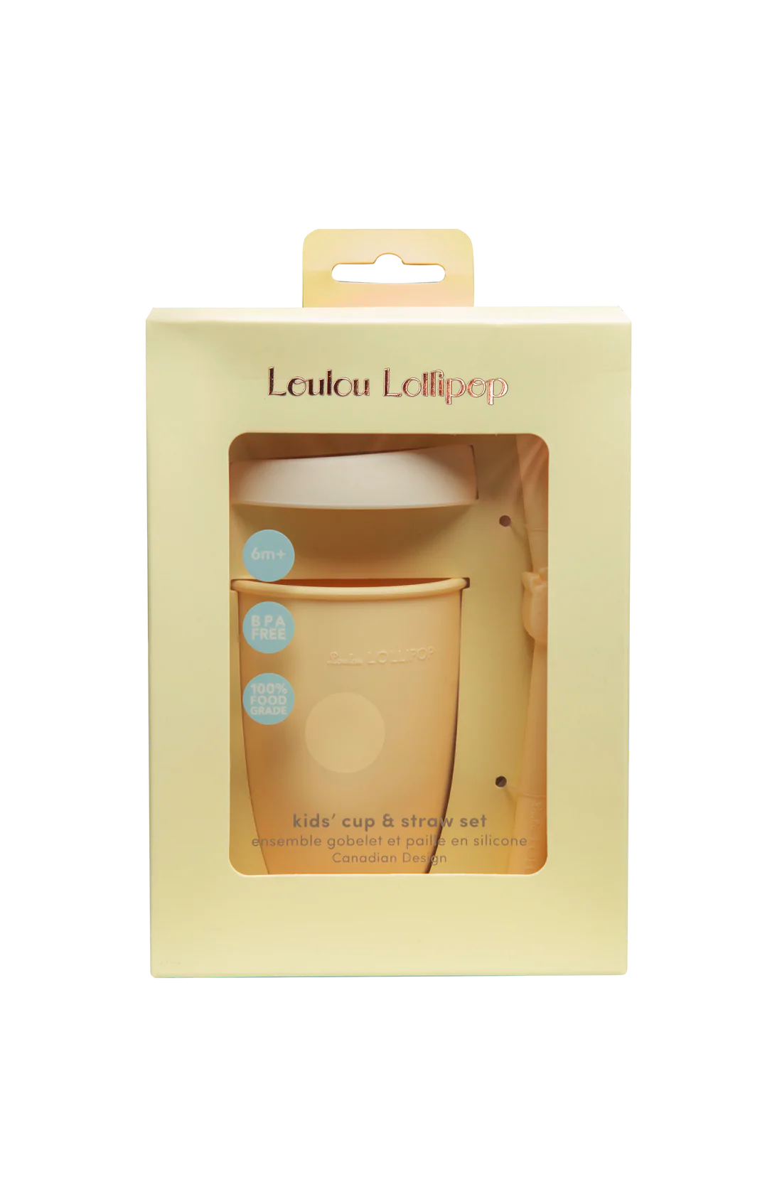 Born To Be Wild Kids Cup with Straw