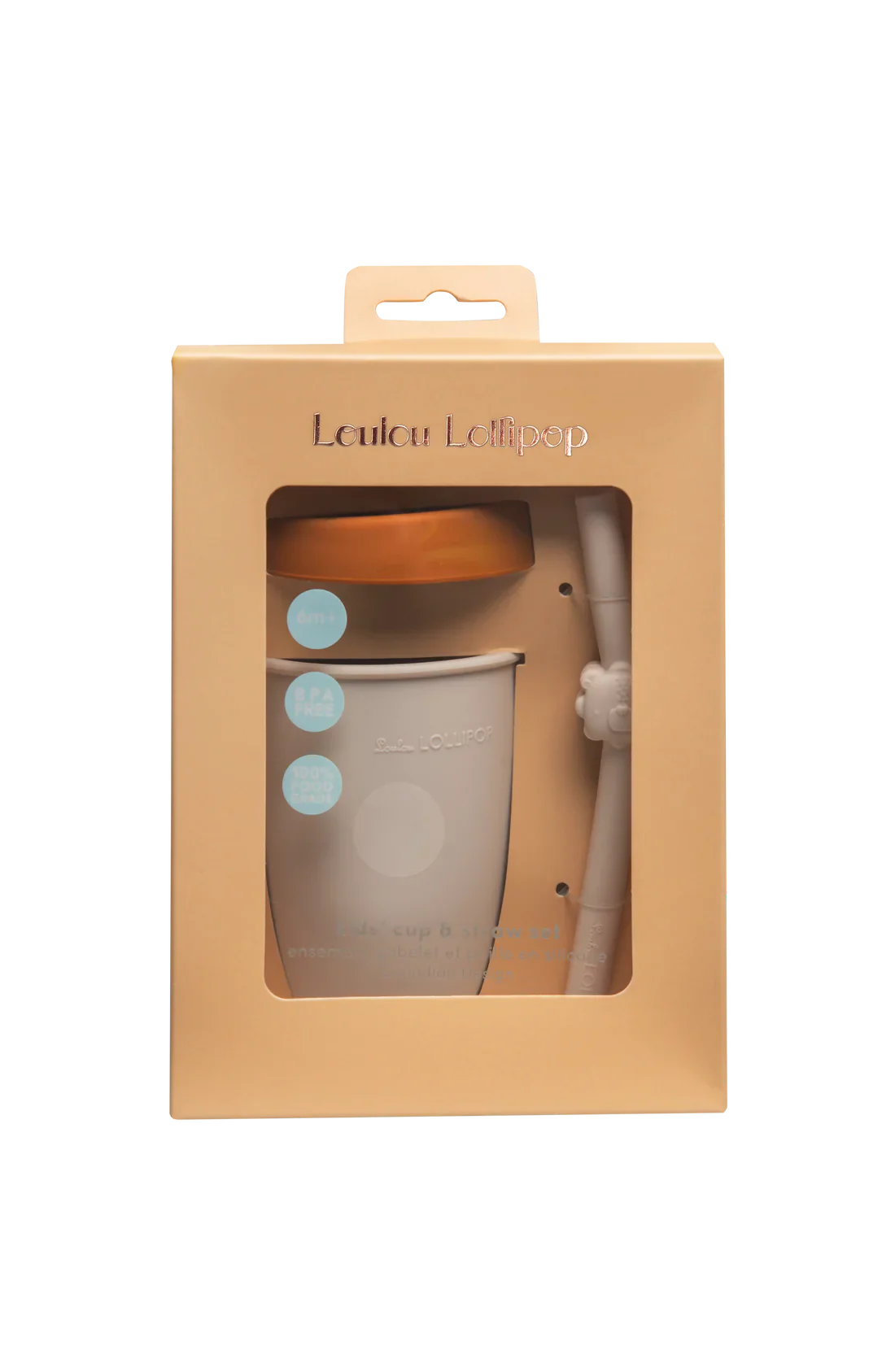 Born To Be Wild Kids Cup with Straw