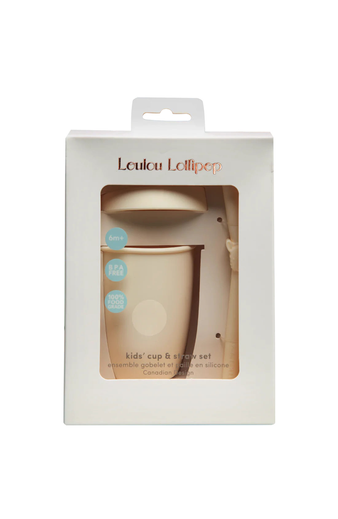 Born To Be Wild Kids Cup with Straw