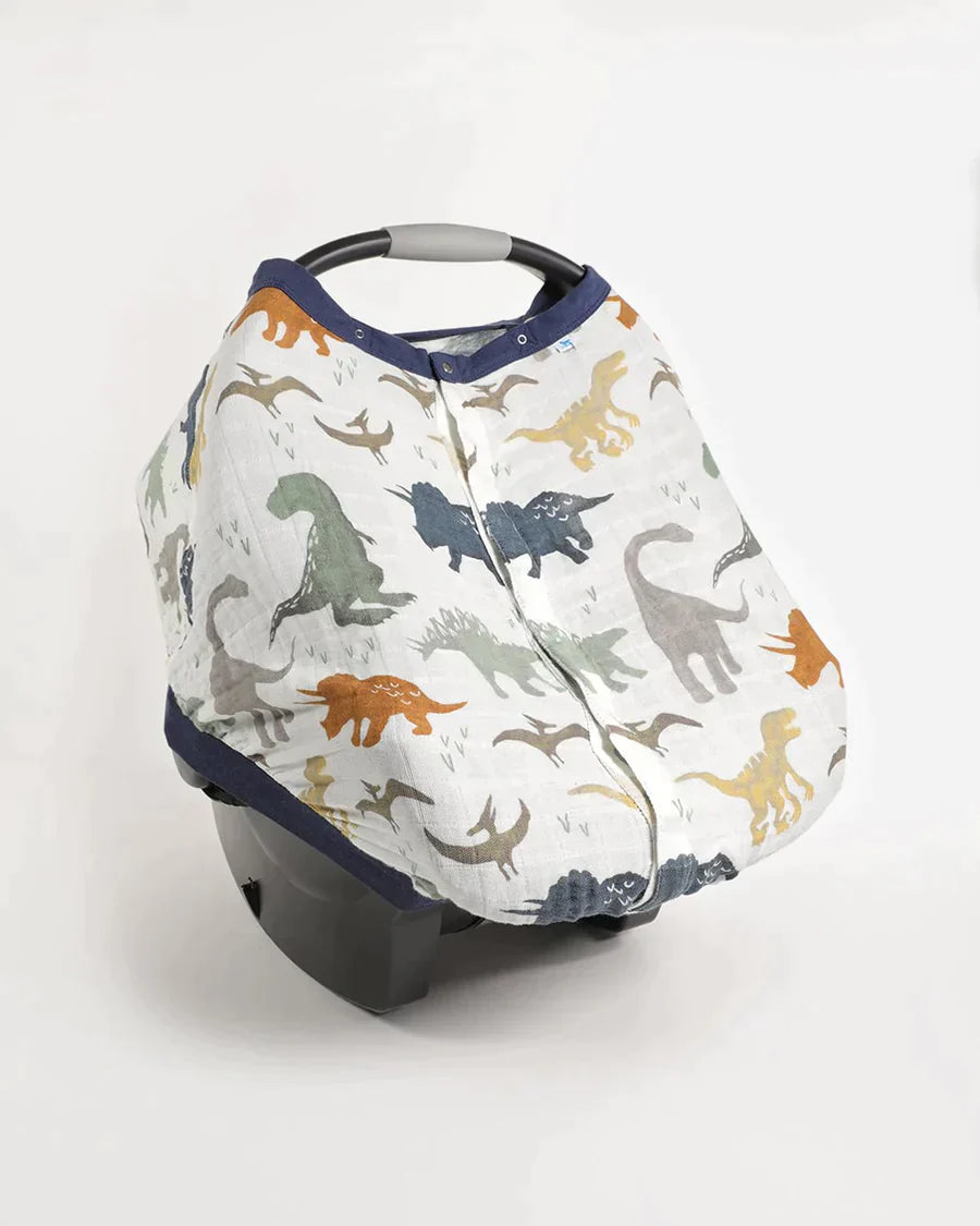 Cotton Muslin Car Seat Canopy