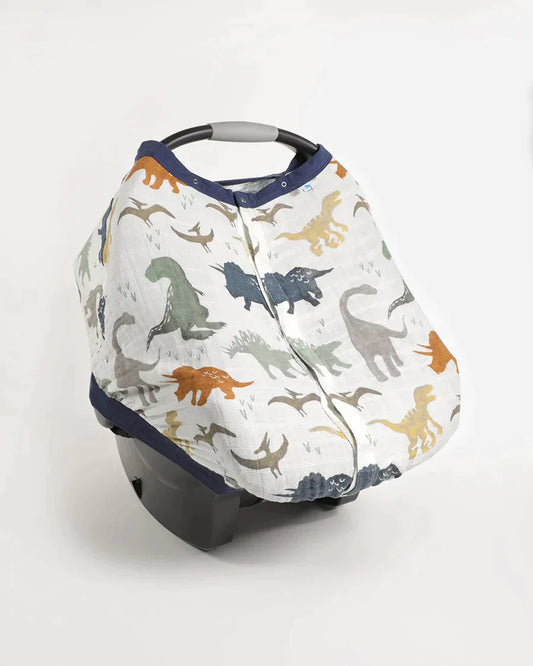 Cotton Muslin Car Seat Canopy