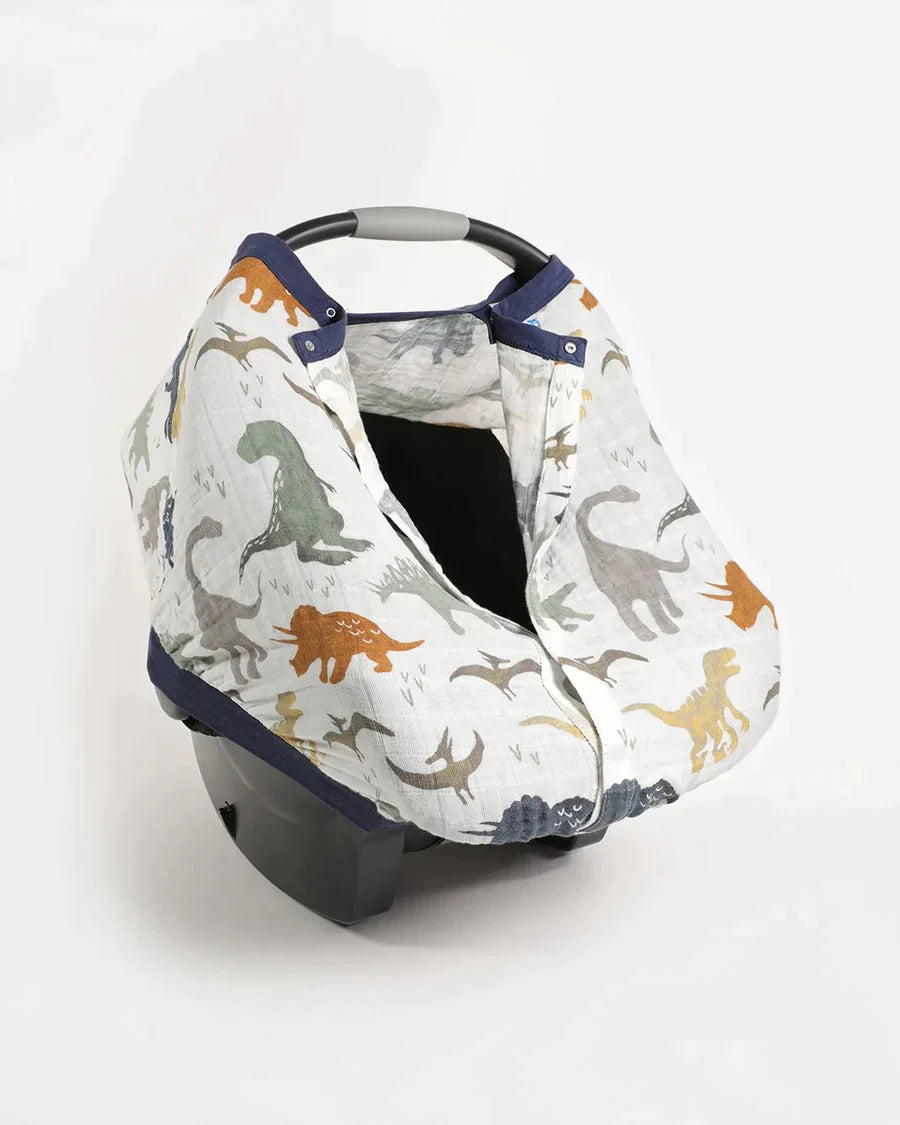 Cotton Muslin Car Seat Canopy