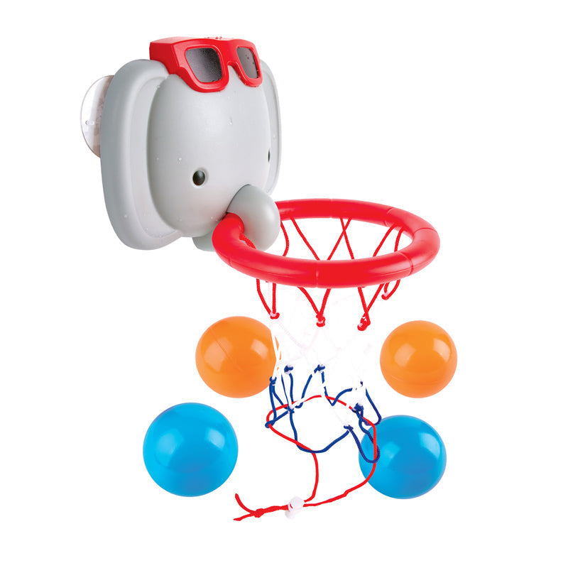 Bath Time Basket Ball Elephant Pal