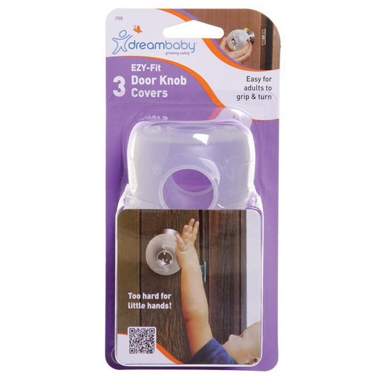 Dreambaby Ezy-Fit Door Knob Covers 3pk