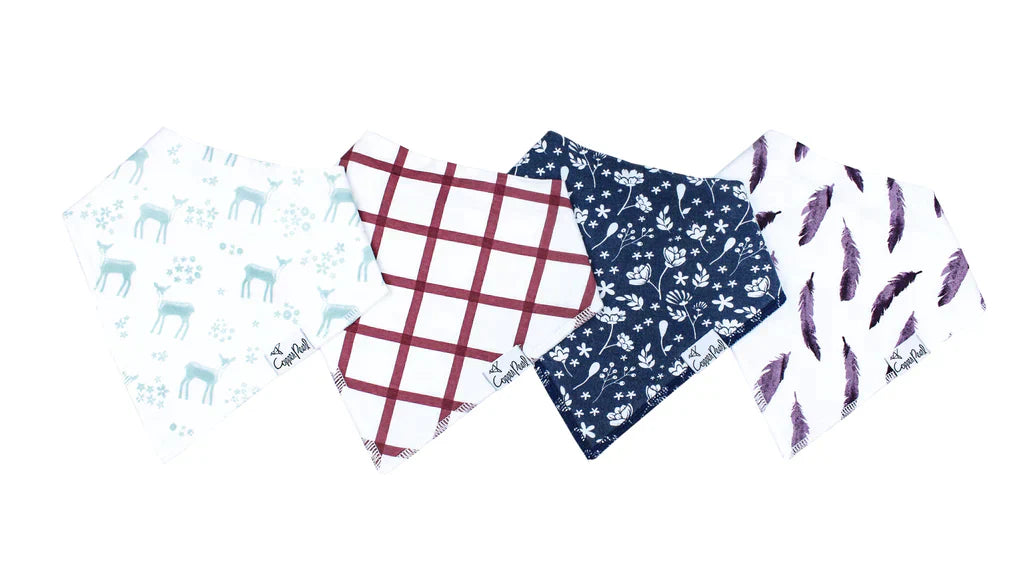 Bandana Bib 4 Pk