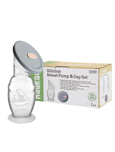 haakaa Combo Breast Pump and Cap 100% Silicone 150 m