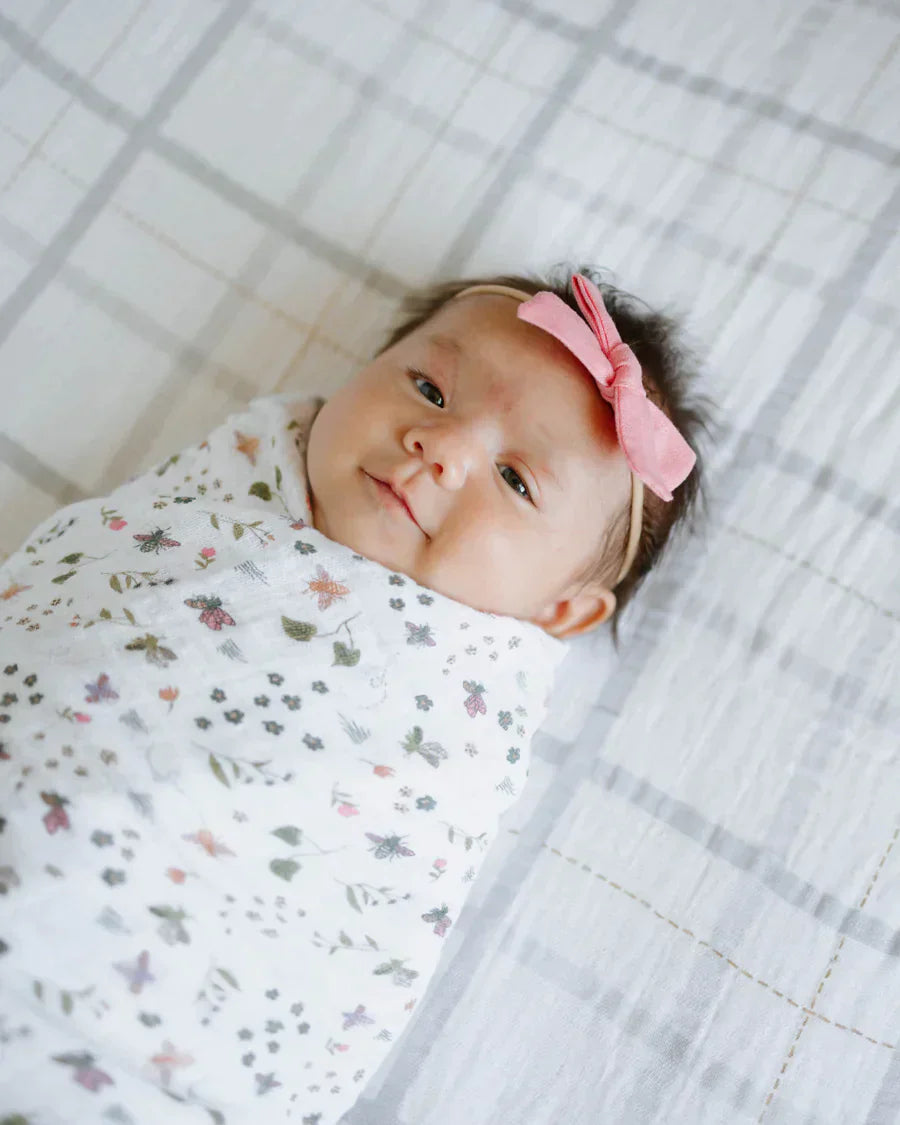 Cotton Muslin Swaddle Blanket Set