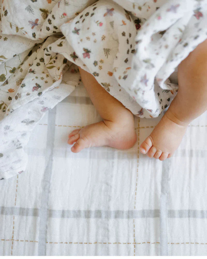 Cotton Muslin Swaddle Blanket Set