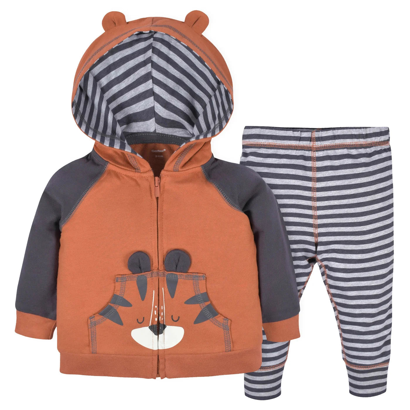 Tiger Hoodie & Joggers 2 Pc Set