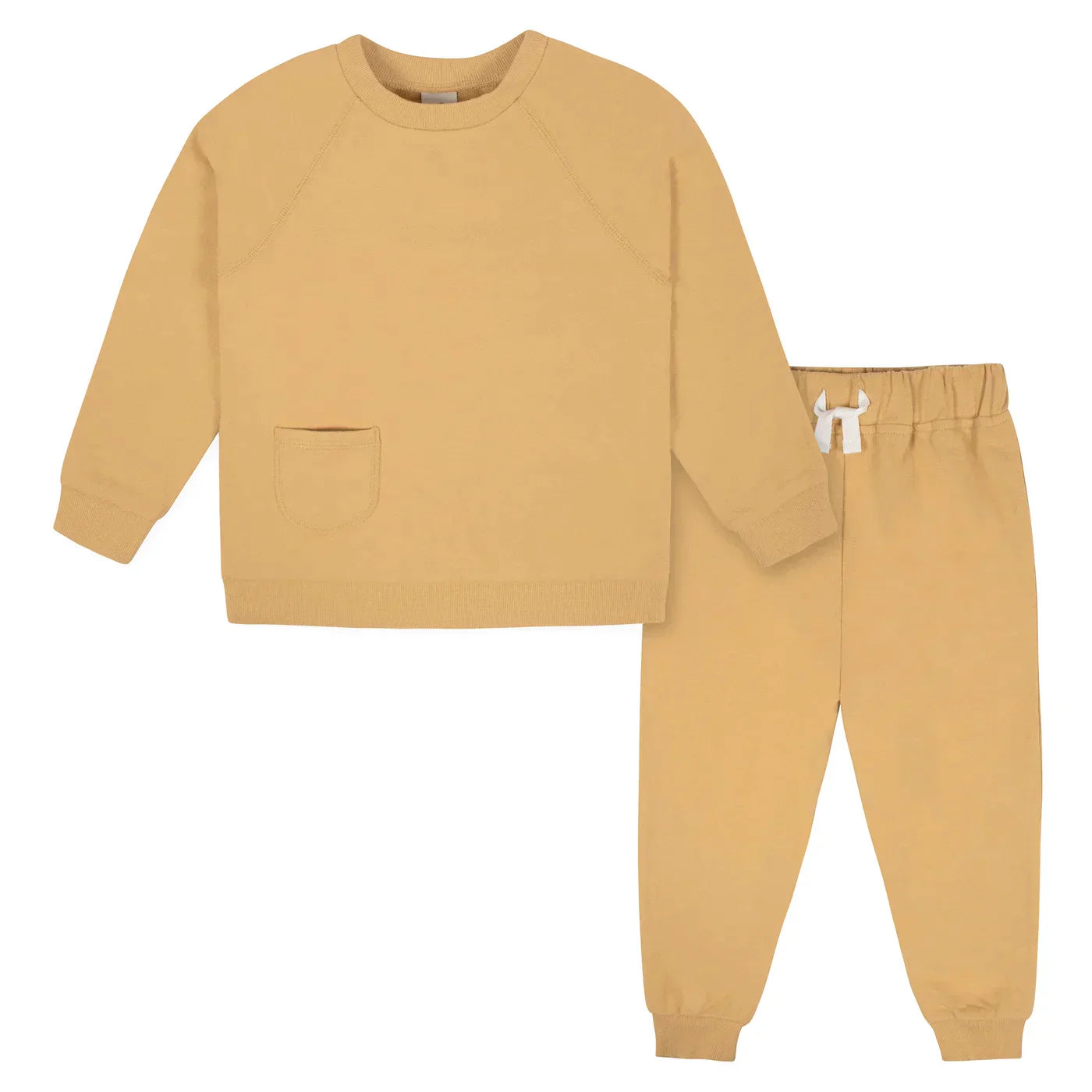 Yellow Pullover & Jogger 2 Pc Set