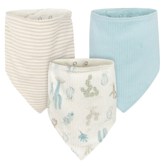 Just Born 3-Pack Bandana Bibs