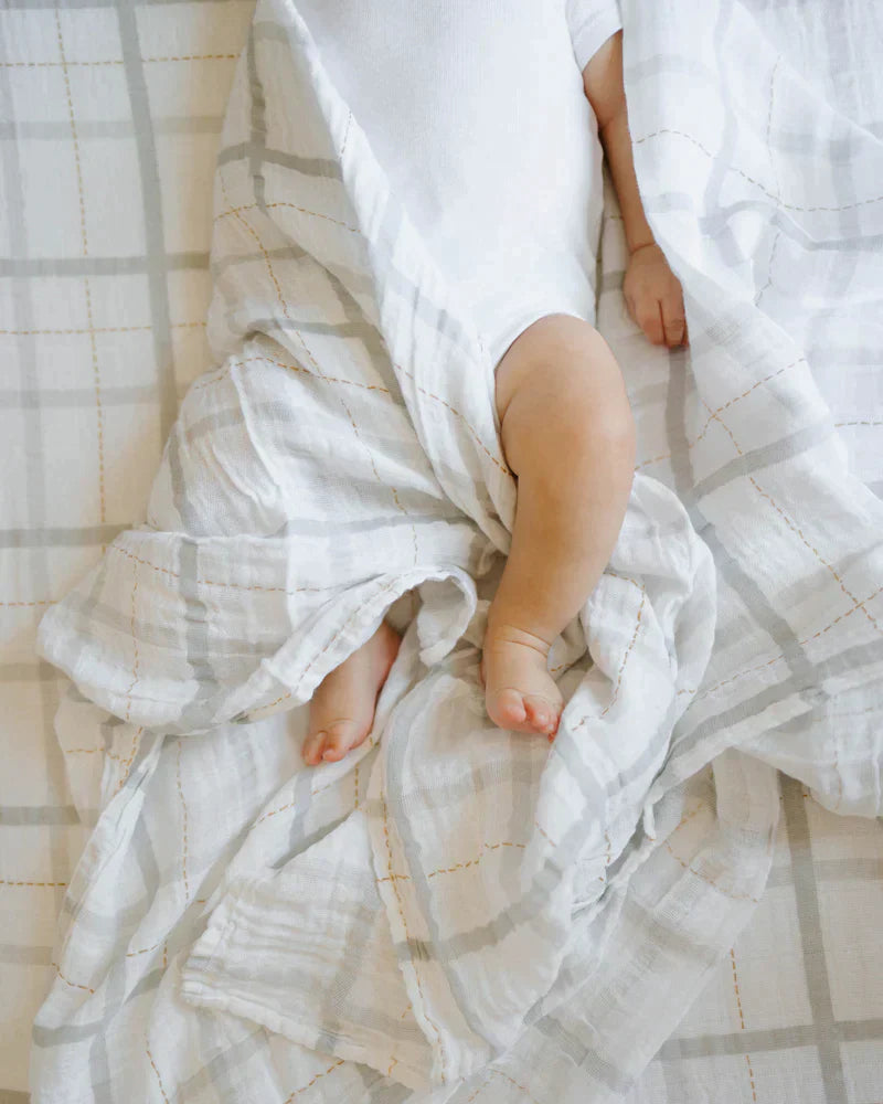 Cotton Muslin Swaddle Blanket Set