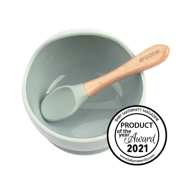 Silicone Bowl + Spoon