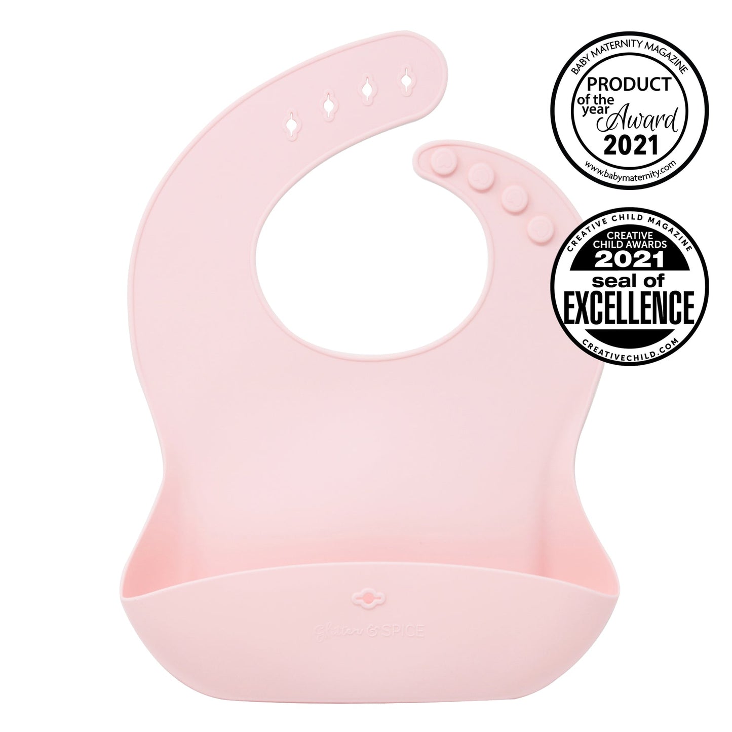 Glitter & Spice Silicone Food Bib