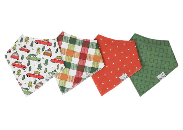 Bandana Bib 4 Pk