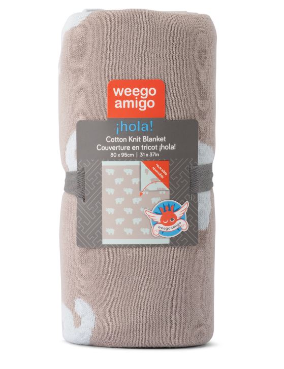 Weegoamigo Hola Knit Blanket