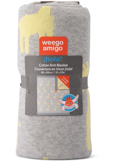 Weegoamigo Hola Knit Blanket