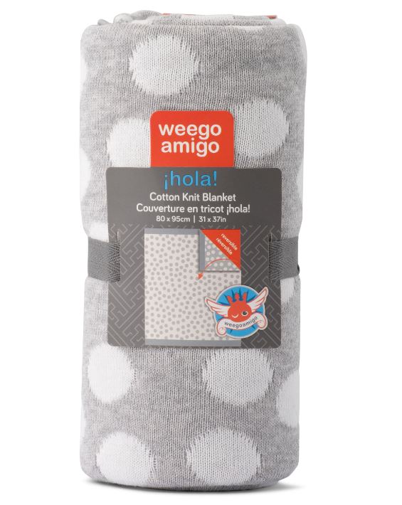 Weegoamigo Hola Knit Blanket