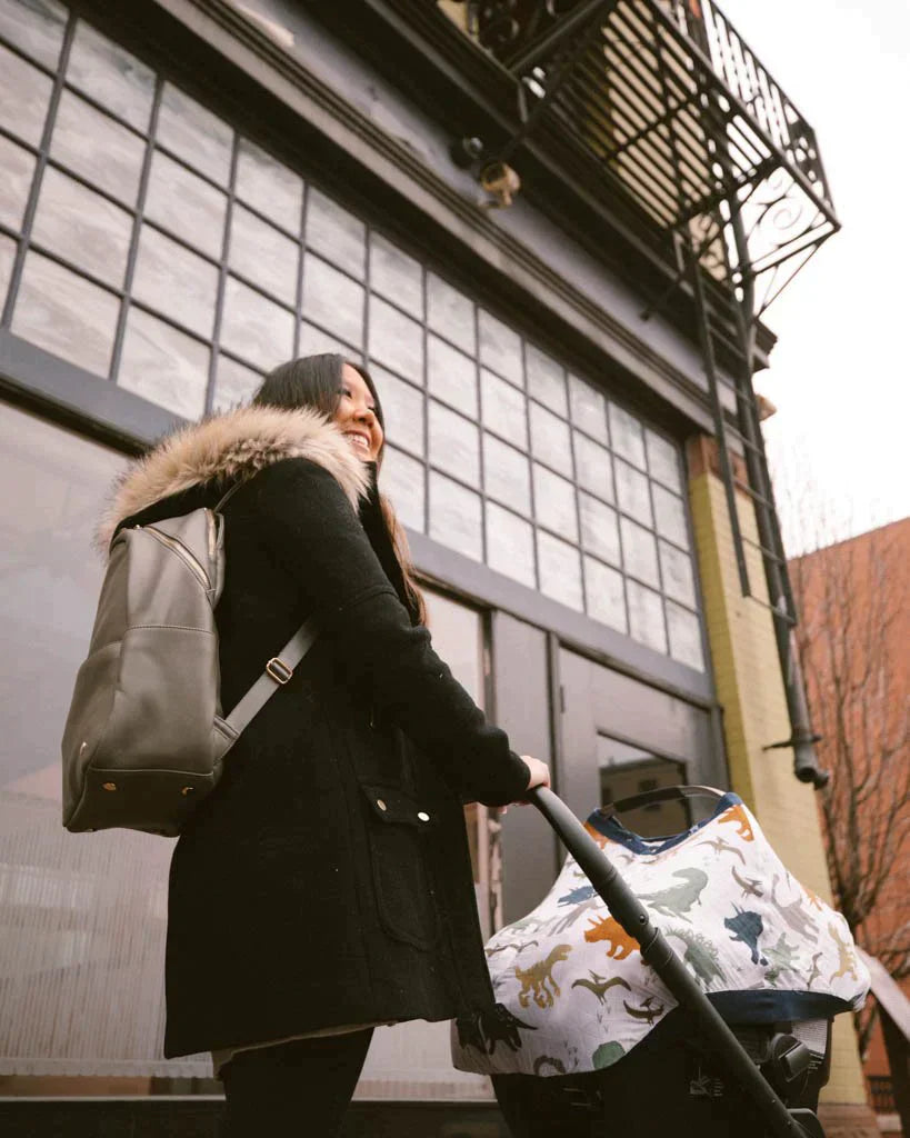 Cotton Muslin Car Seat Canopy