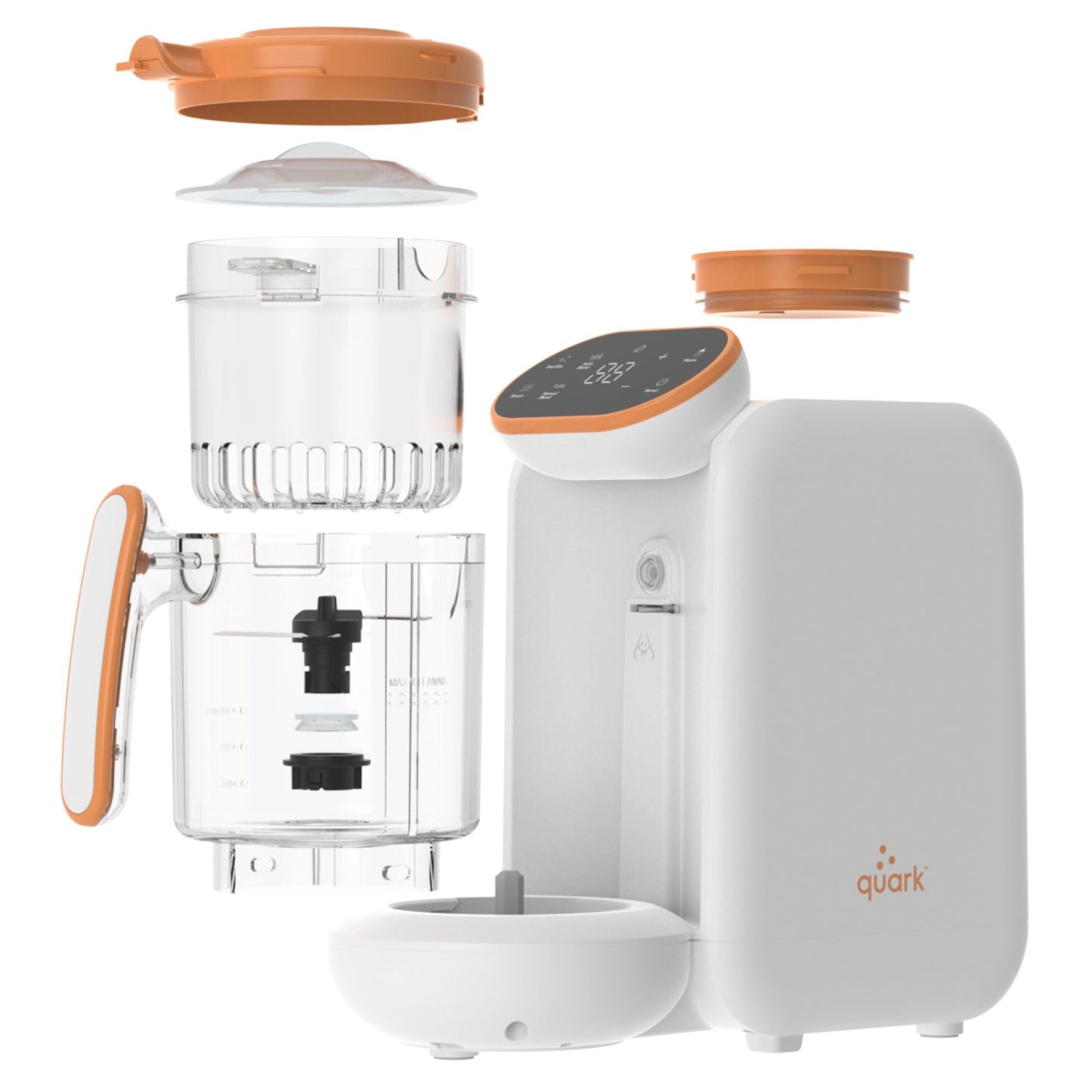 Quook 5-in-1 Baby Food Maker, Bottle Warmer & Sterilizer