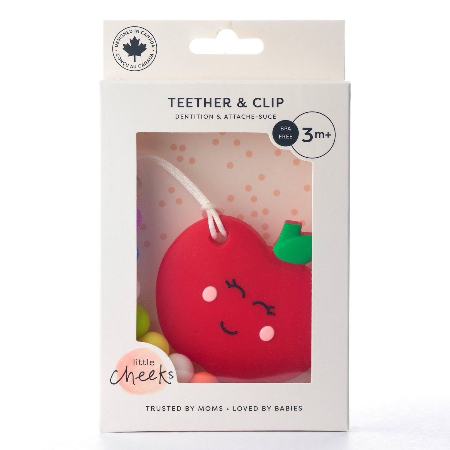 Little Cheeks Apple Clip