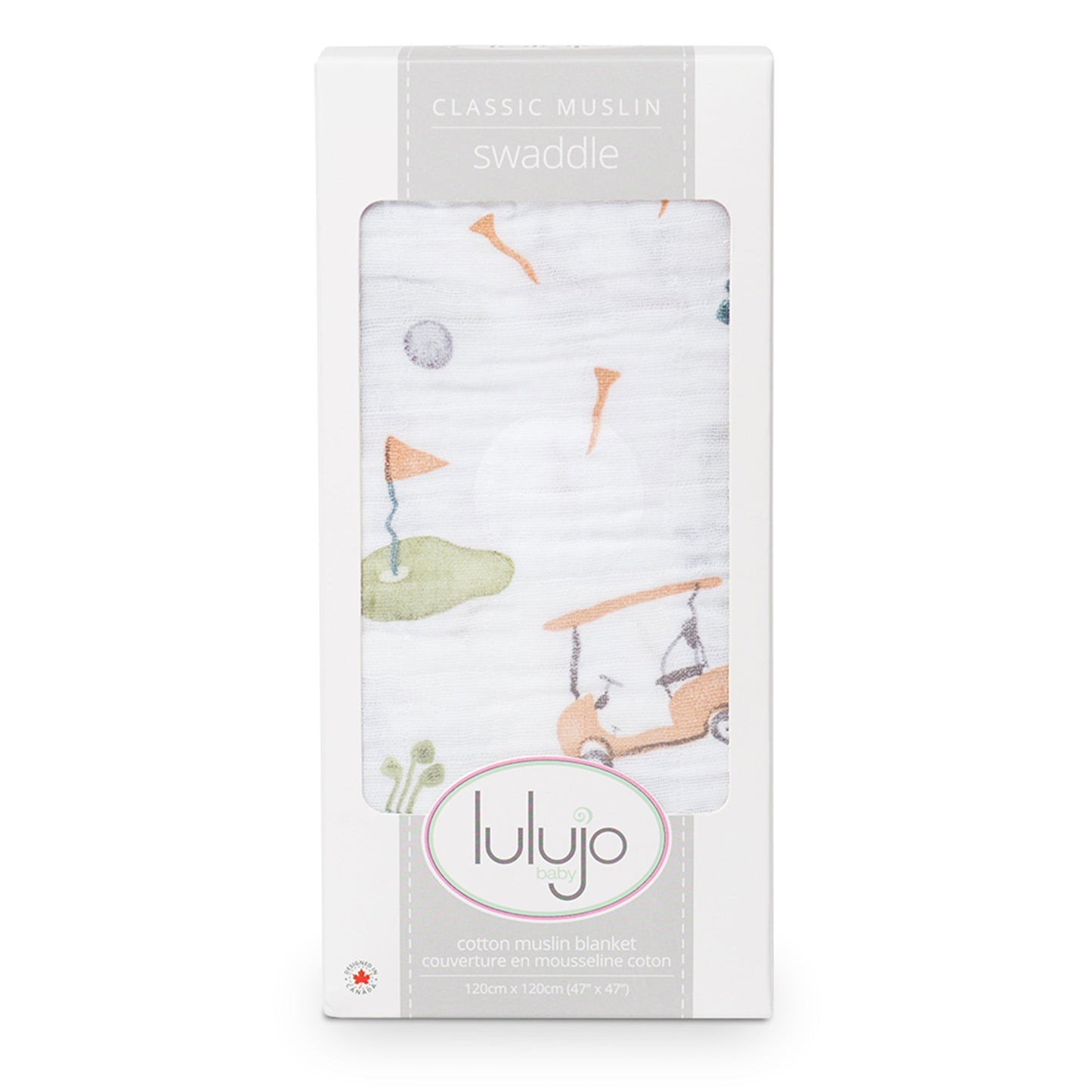 Lulujo Cotton Muslin Swaddle