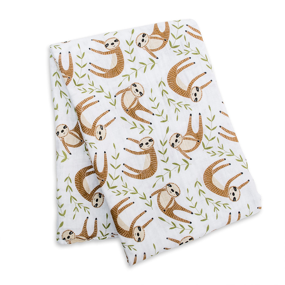 Lulujo Cotton Muslin Swaddle