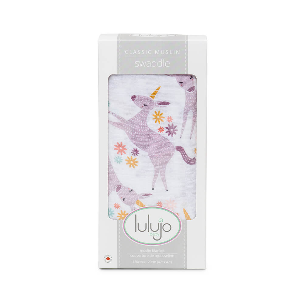 Lulujo Cotton Muslin Swaddle