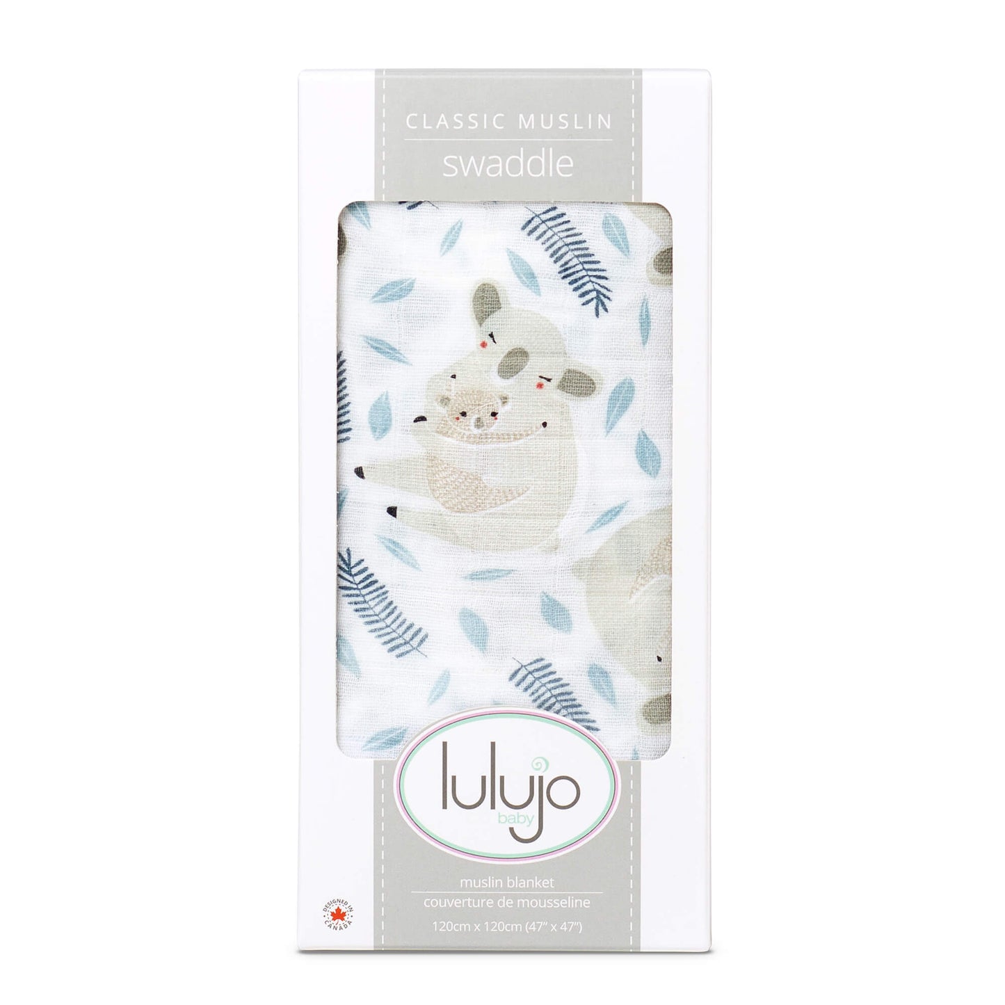 Lulujo Swaddle Blanket Modern Collection