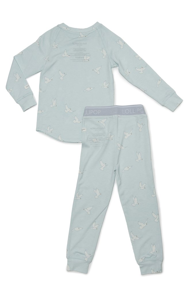 2-Pc Pajama Set In TENCEL Peace Dove