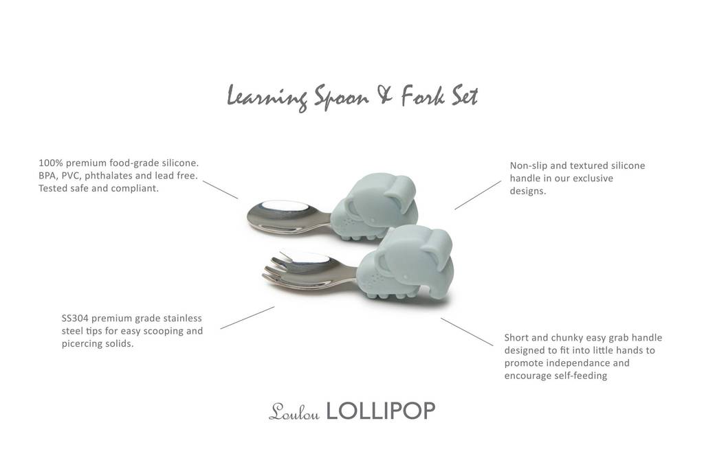 Learning Spoon And Fork Set