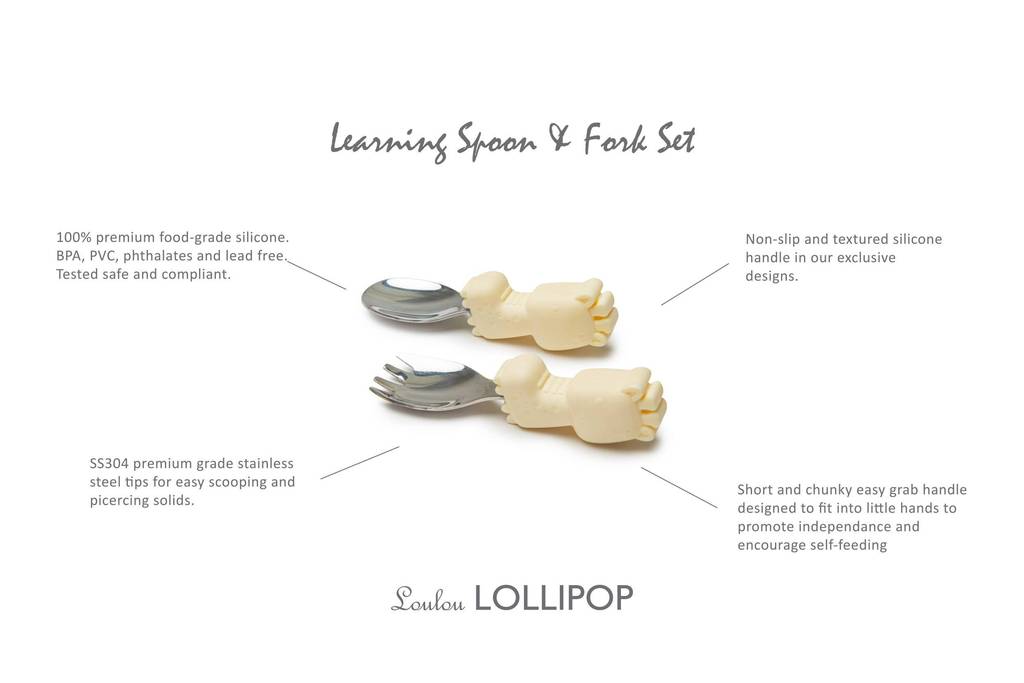 Learning Spoon And Fork Set