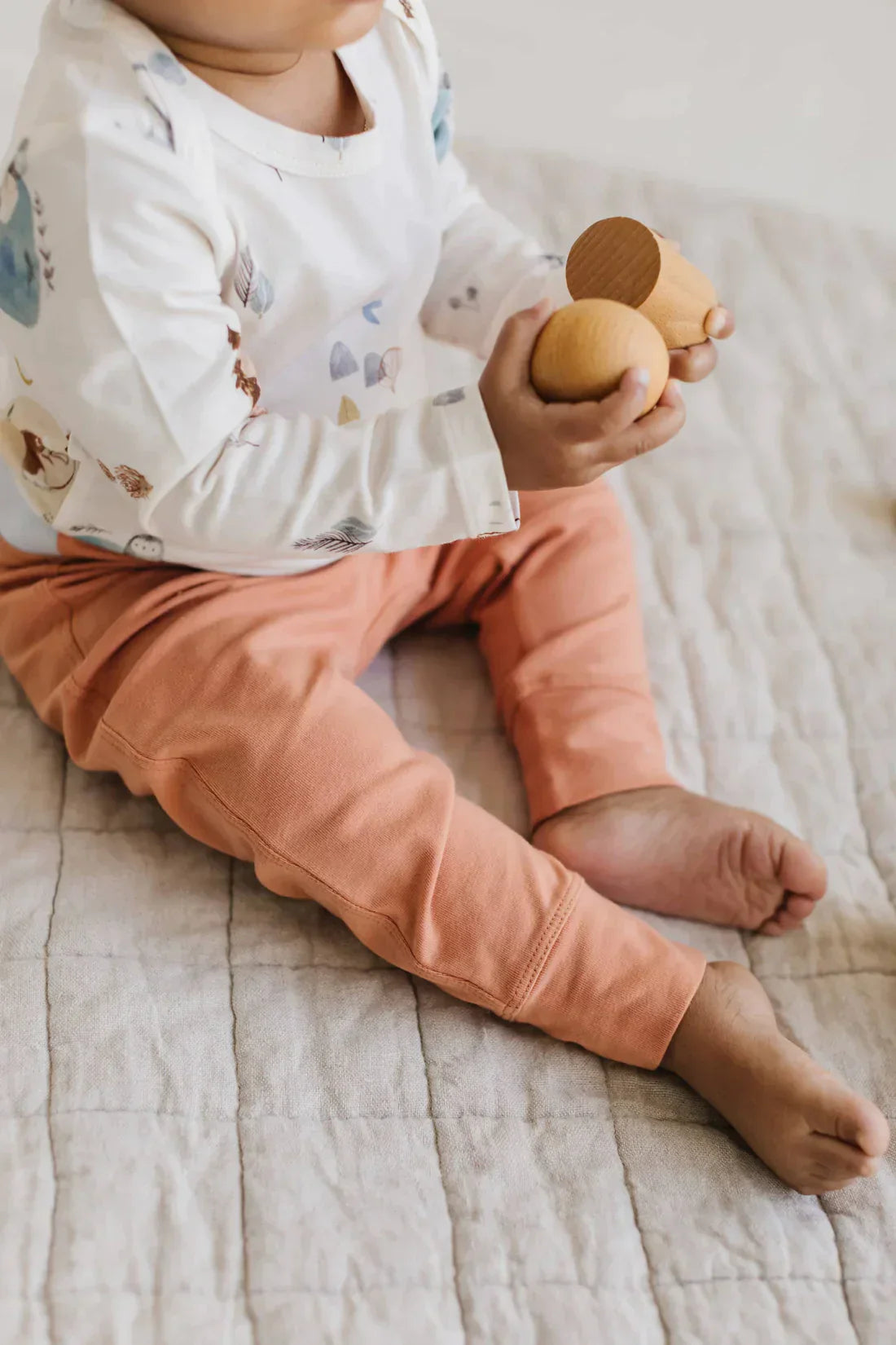 Long Sleeve Bodysuit Cozy Forest