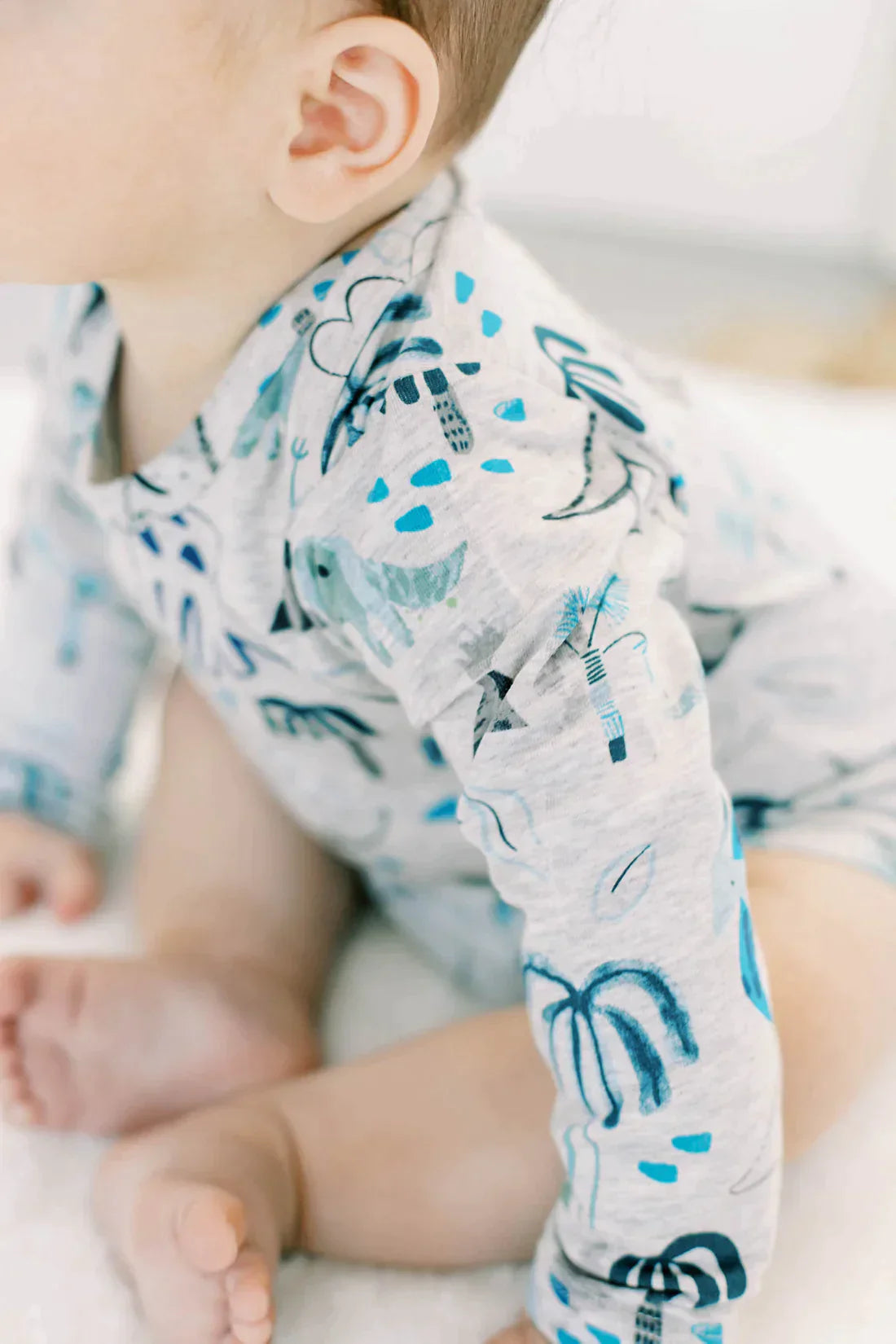 Long Sleeve Bodysuit Dinosaurs