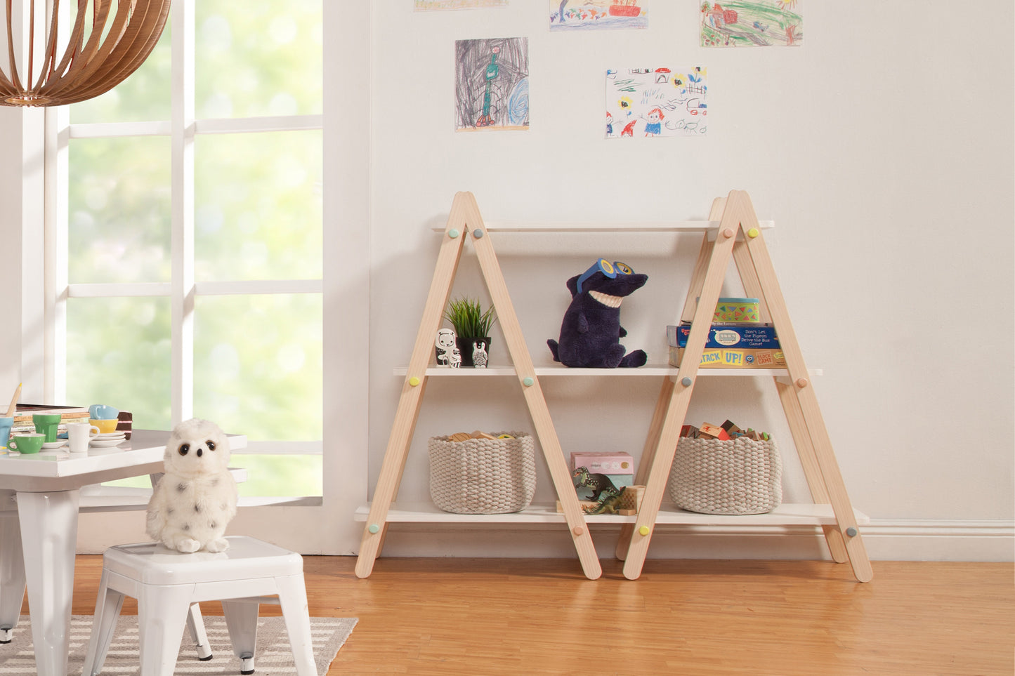 Babyletto Dottie Bookcase Natural Finish