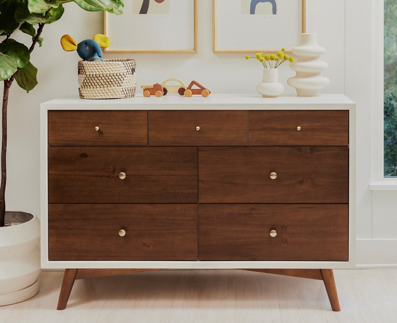 Palma 7 Drawer Double Dresser