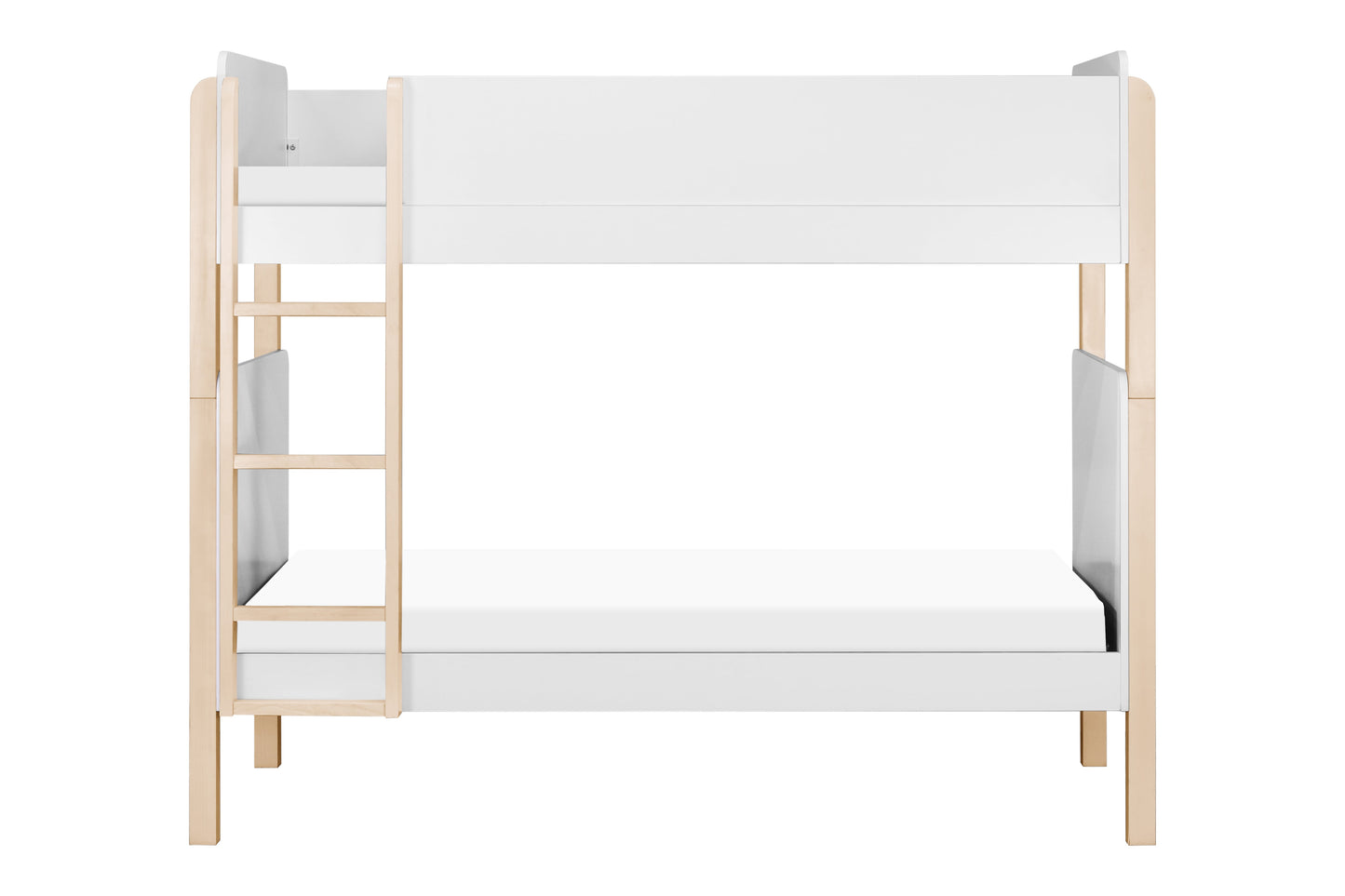 Babyletto TipToe Bunk Bed White/ Washed Natural
