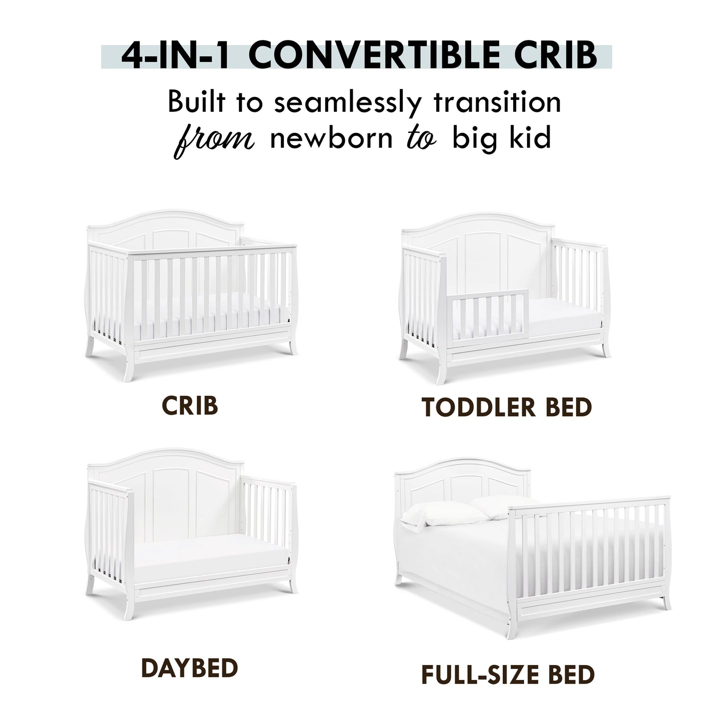 DaVinci Emmett 4-in-1 Convertible Crib