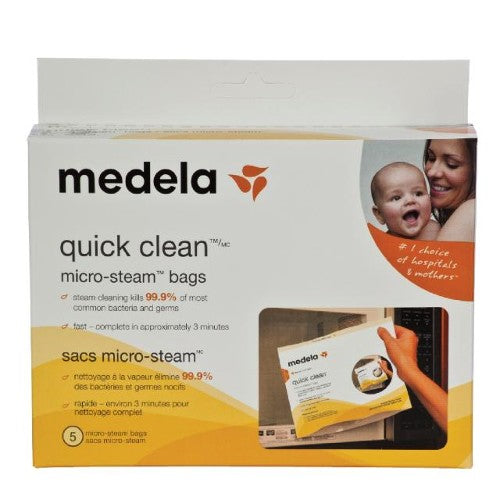 Quick Clean Micro Steam Bags 5 Pack