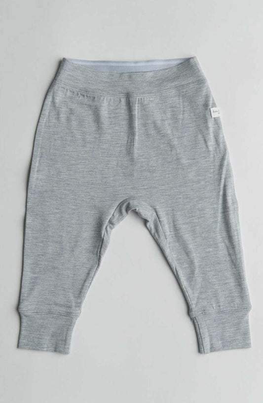 Baby Pants Heather Grey 3-6M
