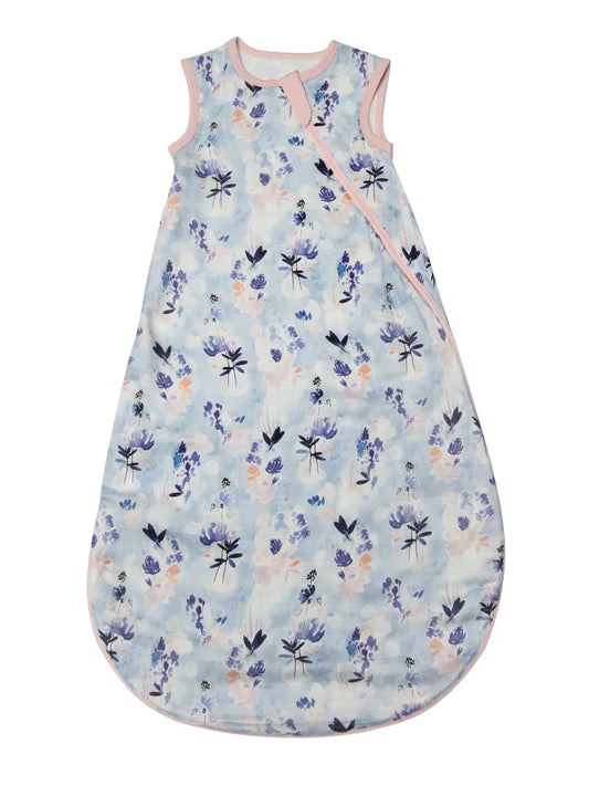 Sleep Bag 1 Tog Ink Floral 0-6m