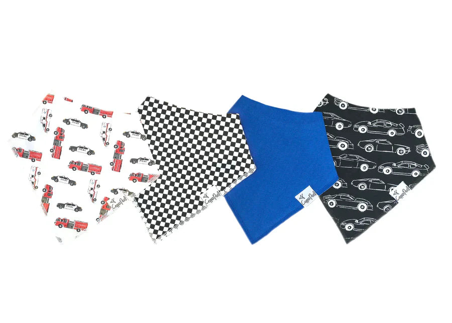 Bandana Bib 4 Pk