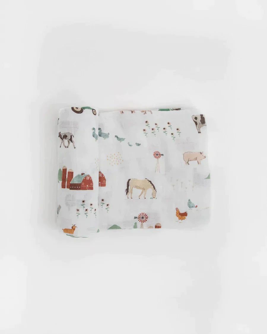 Cotton Muslin Swaddle Blanket